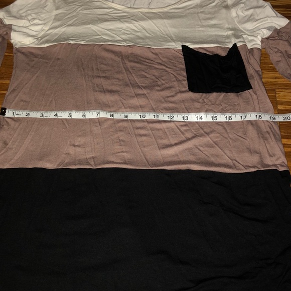 Fall Color-Block Slouchy Tunic - Picture 4 of 6